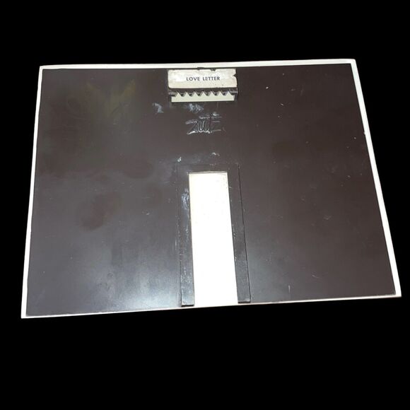 Vintage 1970s Joseph Zutz Resin Frieze Art "Love Letter" Girl w/ Cat Wall Plaque - Picture 2 of 4